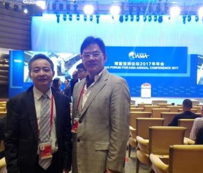 仙客來公司董事長潘新華博鰲論壇滿載而歸